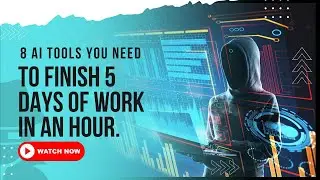 8 AI Tools That Will Blow Your Mind in 2023| [FREE]  AI Tools you need to have.
