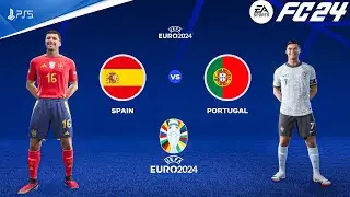 FC 24 - Spain Vs Portugal - UEFA EURO 2024 FINAL Match | PS5™ [4K60]