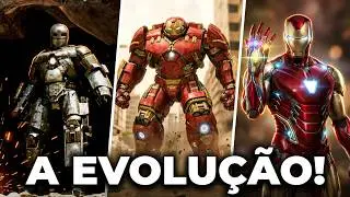 AS ARMADURAS MAIS PODEROSAS DO HOMEM DE FERRO! (ucm)