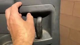 Fix extended cab door that won’t open, Silverado, Sierra, GM, GMC, Chevy, Chevrolet door