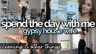 Day In The Life Gypsy Housewife Clean With Me + RYWELL PET GROOMING VACUUM