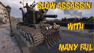 World Of Tanks KV2 slow assassin with fails