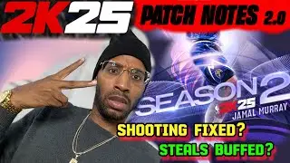 NBA 2K25 Patch Notes 2.0🚨! #nba2k25