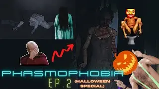 GHOST TAKES DUMP IN SCHOOL TOILETS (ALMOST KILLS ME!) | Phasmophobia (Episode 2) (Halloween Special)