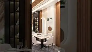 Dining view...............................#3d #interior #enscape #dining