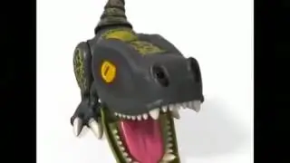 Zoomer Chomplingz Hyjinx interactif Dinosaure Noir Jouet HD
