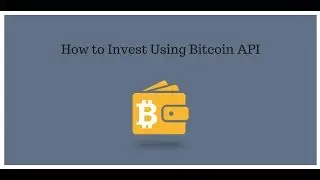 How to Invest using Bitcoin API