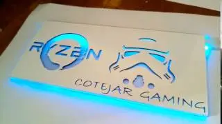 ℹ️ Custom made GPU backplate with RGB