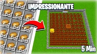 A MELHOR FARM DE COMIDA BATATA, CENOURA, TRIGO E BETERRABA no Minecraft Bedrock 1.20