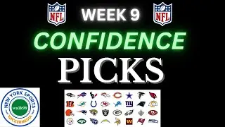 NFL CONFIDENCE PICKS For Week 9