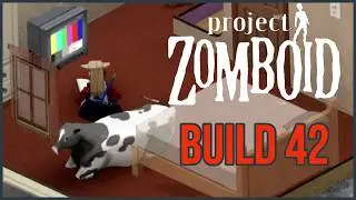 Can I Survive The Zombie Apocalypse With A Pet Cow? | Project Zomboid Build 42