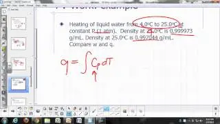Physical Chemistry Lecture: Work