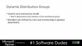 How to create an Exchange group inside Admin Center and add users to it - Your #1 Software Dudes