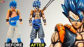 Dragon Ball Figure PAINTING Tutorial 💥Gogeta💥 How to paint figure