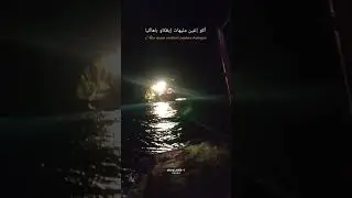 menikmati keindahan sangset di tengah lautan ⛵