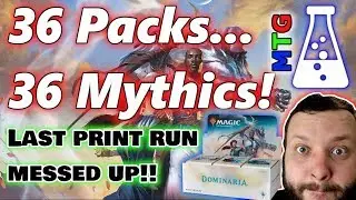 Mythic Cards in every pack?! | How many Teferis?? | Dominaria | Magic The Gathering |