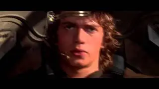 Anakin Shoots Down Clones