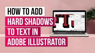 How To Add Hard Shadows To Text In Adobe Illustrator