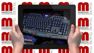 104 Keys Three Adjustable Backlight Colors USB Wired Gaming Keyboard for PC Laptop