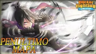 Cheguei no Penultimo Mapa do Clicker Fighting Simulator E fiquei Muito Forte