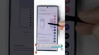 3. Resize Air Command Panel (S-Pen Features)