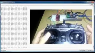 Interfacing Arduino dengan Radio Control System 2.4 GHz
