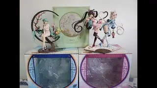 Unboxing my anime figures from Ebay and Aliexpress | Myethos Miku and Alphamax Nekopara