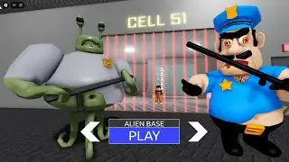 HOW TO ESCAPE BARRYS ALIEN BASE PRISON ESCAPE ROBLOX OBBY 