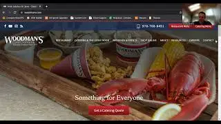 Woodman's of Essex Website Design Example