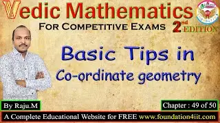 Co-ordinate Geometry  || Vedic Maths Trick # 49 ||