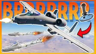 Using A 'DEADLY' A-10 WARTHOG With a Flight STICK?! | FLYOUT