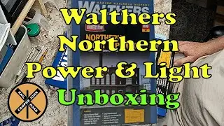 Walthers Northern Light & Power Kit unboxing