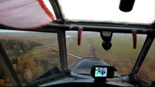 Ан-2 посадка в Ватулино / An-2 landing at Vatulino airfield RA-32634