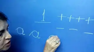 El yazısıyla A yazmak nasıl