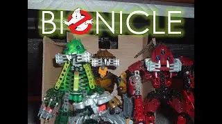 BIONICLE X GHOSTBUSTERS (my first stop-motion video)
