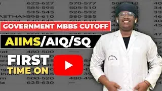 All in one : Gov. MBBS Cut off | Minimum marks to crack NEET