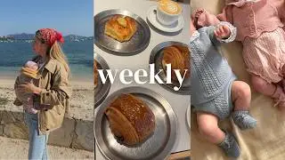 WEEKLY - Home routine and a weekend near the sea | Julia March