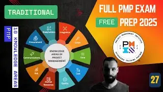 📌28- Ten Knowledge Areas in PMP | FREE PMP Exam Prep |  2025 | P2