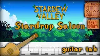 Stardew Valley OST Guitar tab - Stardrop Saloon