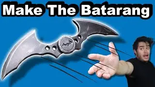 Make A Foldable Batarang For Cosplay Beginners