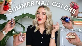 TOP 10 SUMMER NAIL POLISH | Summer Manicure Must haves