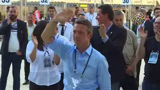 Ali Koç başkan olduğunu öğrendiği an