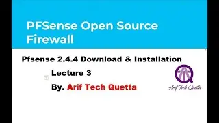 pfsense download and installation lecture 3