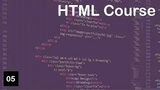 HTML Course - 05- HTML Elements & Attributes & Tags