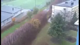 Start snowing in Sweden