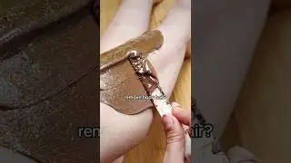 Chocolate hair removal? 🍫 