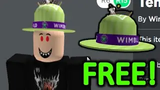 FREE ACCESSORY! HOW TO GET Tennis Court Hat! (ROBLOX WimbleWorld Event)