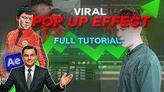 How To Create The VIRAL POP UP EFFECT | After Effects Tutorial