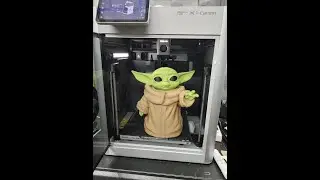 Bambu Lab X1-Carbon The Child time lapse