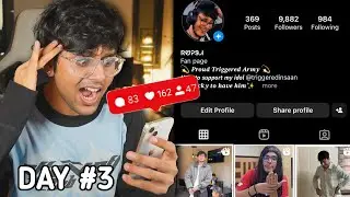 I Made A Secret TRIGGERED INSAAN Fanpage for ONE WEEK